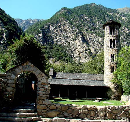Iglesia de Santa Coloma en Andorra la Vella