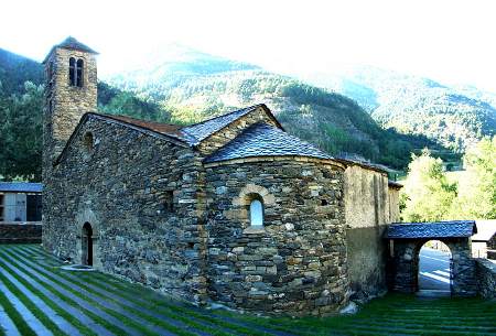 Iglesia de Sant Martí de la Cortinada, Ordino, Andorra